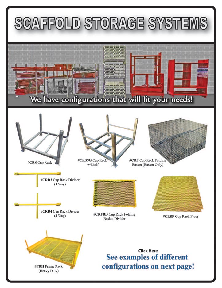 scaffold storage racks